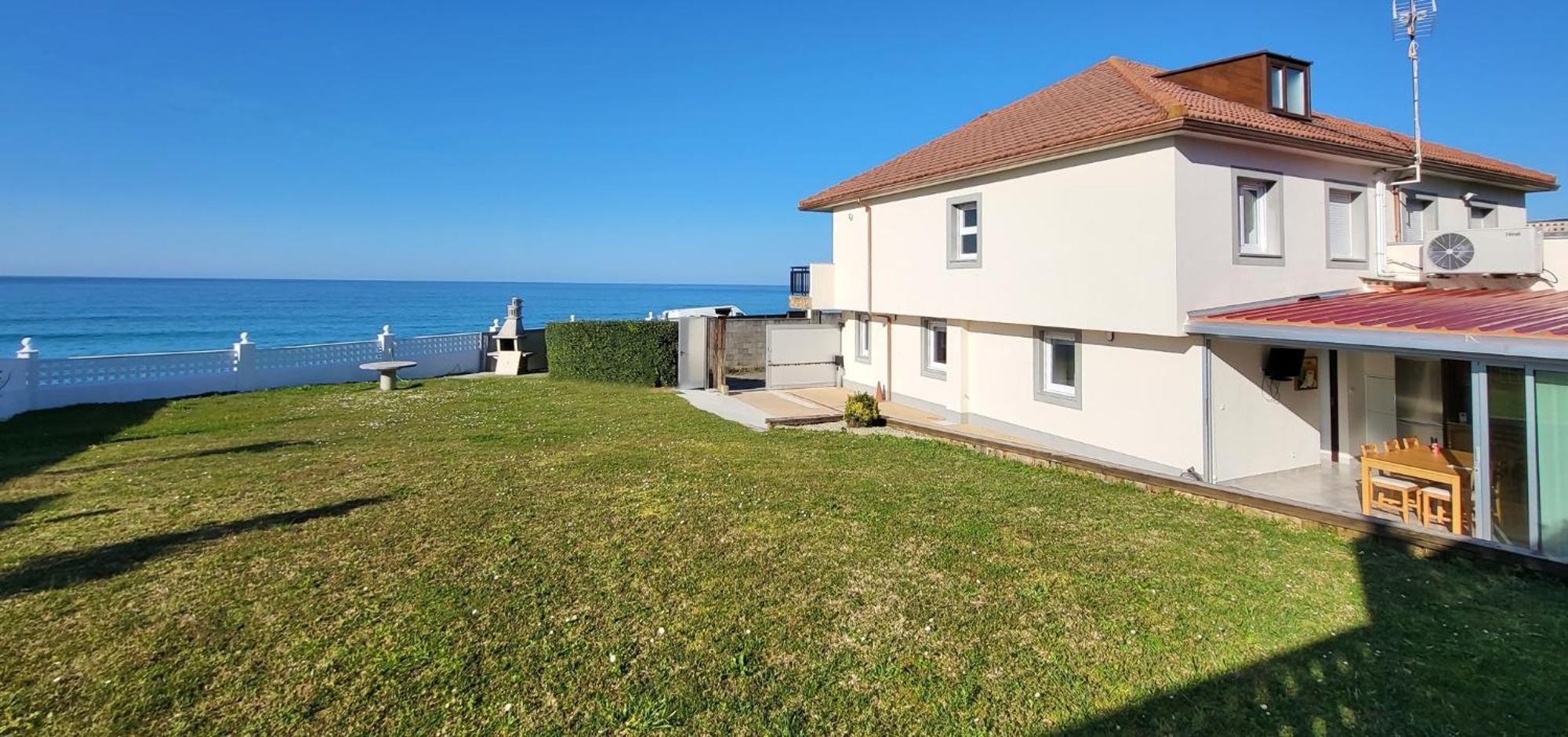 Ag Casa Vilamar En Primera Linea De Playa Razo Расо-Да-Коста Экстерьер фото