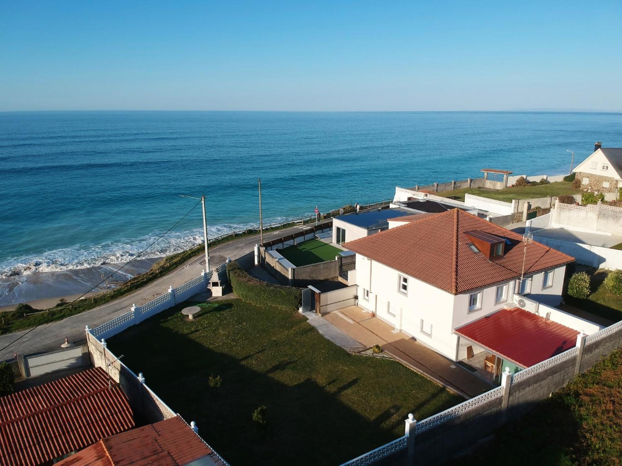 Ag Casa Vilamar En Primera Linea De Playa Razo Расо-Да-Коста Экстерьер фото